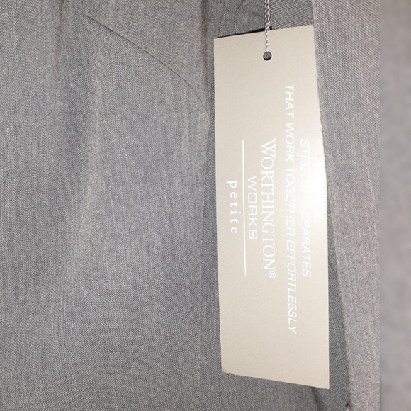 Worthington Works Petite Stretch Career Blazer - Picture 8 of 8